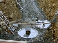 Rusch Erdbewegungen GmbH - Tiefbau - Kanalisation mit GUB Rohren und Fritschischachtböden 
