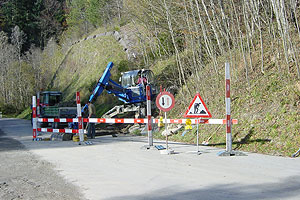 Sanierung Durchlässe und Geländeabrutschung Eichbergstrasse